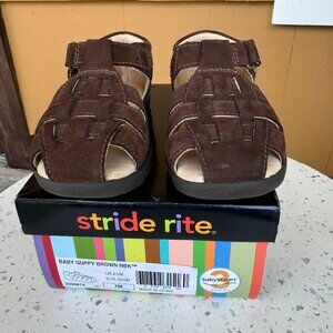 Stride Rite Baby Guppy Leather Sandal